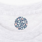 Muschelmuster Etiketten (Befestigt)