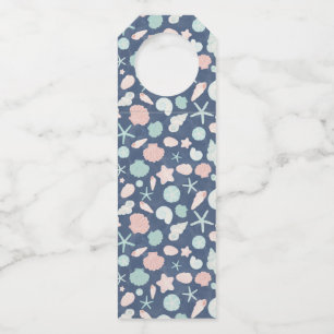 Muschelmuster Flaschenanhänger