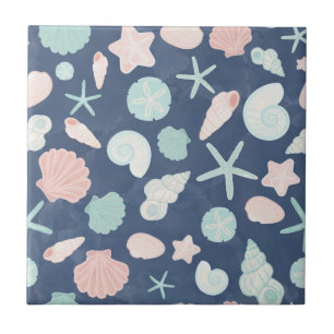 Muschelmuster Fliese