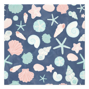 Muschelmuster Fotodruck