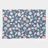 Muschelmuster Geschirrtuch (Horizontal)