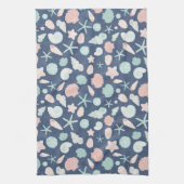 Muschelmuster Geschirrtuch (Vertikal)