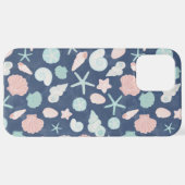 Muschelmuster iPhone Hülle (Hinten horizontal)