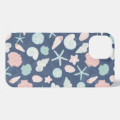 Muschelmuster iPhone Hülle (Rückseite (Horizontal))