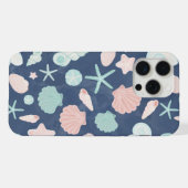 Muschelmuster iPhone Hülle (Rückseite (Horizontal))