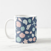 Muschelmuster Kaffeetasse (Links)