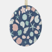 Muschelmuster Keramik Ornament (Rechts)