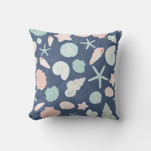 Muschelmuster Kissen