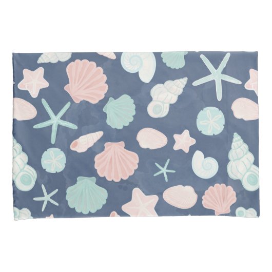 Muschelmuster Kissenbezug (Vorderseite-Rechts)