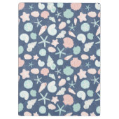 Muschelmuster Klemmbrett (Rückseite)