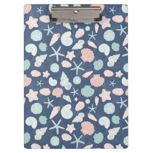 Muschelmuster Klemmbrett