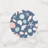 Muschelmuster Konfetti (Klein Vorderseite)