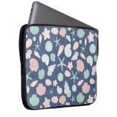 Muschelmuster Laptopschutzhülle (Vorne Rechts)
