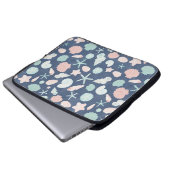 Muschelmuster Laptopschutzhülle (Vorne Knopf)