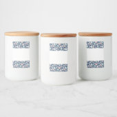 Muschelmuster Lebensmitteletikett (Flaschen)