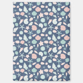 Muschelmuster Magnet (Vorderseite)