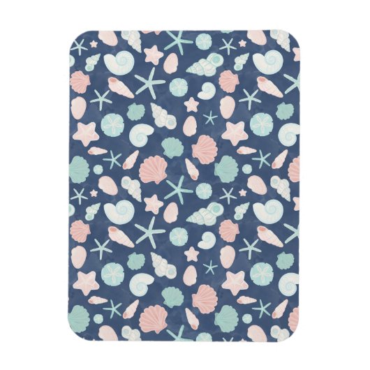 Muschelmuster Magnet (Vertikal)