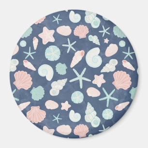 Muschelmuster Magnet