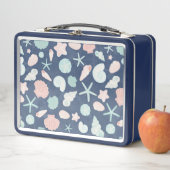 Muschelmuster Metall Brotdose (Beispiel)