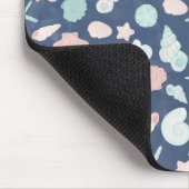 Muschelmuster Mousepad (Ecke)