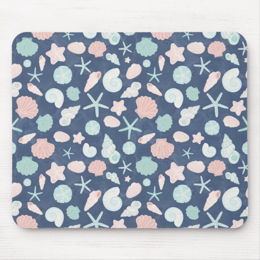 Muschelmuster Mousepad (Vorne)