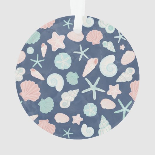 Muschelmuster Ornament (Rückseite)