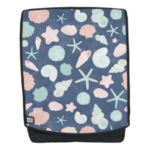 Muschelmuster Rucksack
