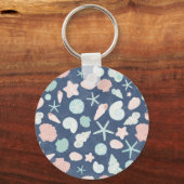 Muschelmuster Schlüsselanhänger (Vorderseite)