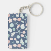 Muschelmuster Schlüsselanhänger (Rückseite)