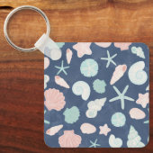 Muschelmuster Schlüsselanhänger (Vorderseite)