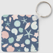 Muschelmuster Schlüsselanhänger (Rückseite)