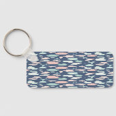 Muschelmuster Schlüsselanhänger (Rückseite)