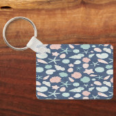 Muschelmuster Schlüsselanhänger (Rückseite)