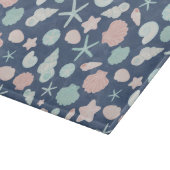 Muschelmuster Schneidebrett (Ecke)
