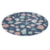 Muschelmuster Schneidebrett (Ecke)