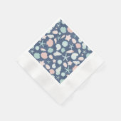 Muschelmuster Serviette (Ecke)