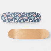 Muschelmuster Skateboard (Horizontal)