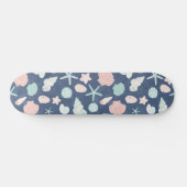 Muschelmuster Skateboard (Horizontal)
