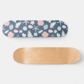 Muschelmuster Skateboard (Horizontal)