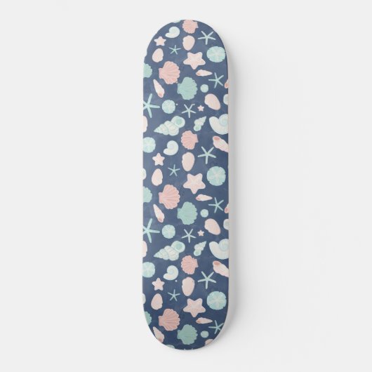 Muschelmuster Skateboard (Vorderseite)