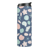 Muschelmuster Thermosbecher (Nach links gedreht)