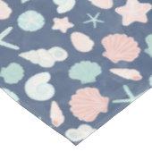 Muschelmuster Tischdecke (Schrägansicht)