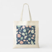 Muschelmuster Tragetasche (Rückseite)