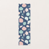 Muschelmuster Visitenkarten (Außenseite Aufgefaltet)