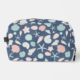 Muschelmuster Waschbeutel