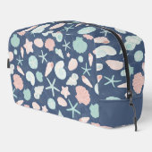 Muschelmuster Waschbeutel (Rechte Ecke)