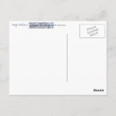 MUSCHELN 3 POSTKARTE (Rückseite)