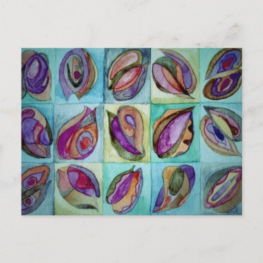 MUSCHELN 3 POSTKARTE (Vorderseite)