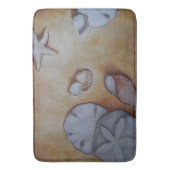 Muscheln am Meer Badematte (Vorderseite Vertikal)