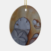 Muscheln am Meer Keramik Ornament (Rechts)